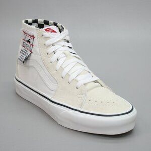 Vans Ladies 8 (men's 6.5) SK8-Hi Tapered DIY True White Tag OTW Shoes Sneakers